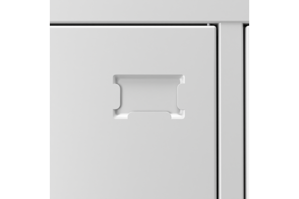 SZAFA BHP 2-KOMOROWA; 60CM; RAL